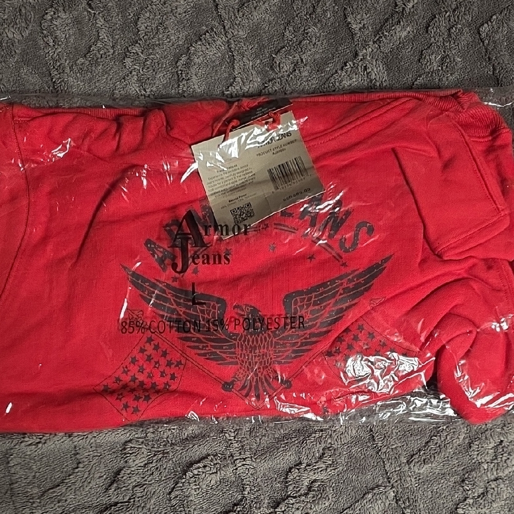 Armor Jeans Hoodie, Large